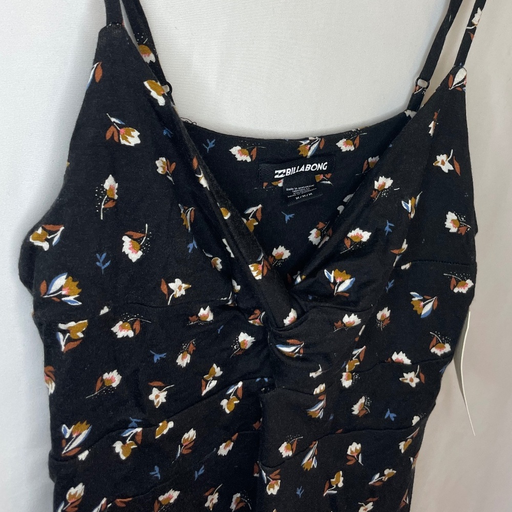 BILLABONG LOVE ME KNOT BLACK DRESS - M - NWT